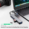 NexLink 8 in 1 USB Hub with Card Reader