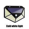 100 LED Solar Outdoor Wall Lights with PIR Motion Sensor