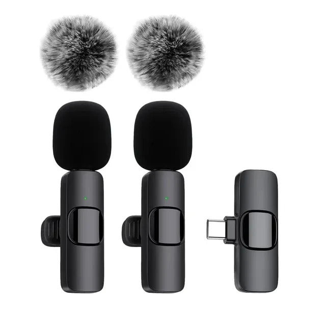 Portable Wireless Lavalier Microphone