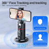 360° Rotation Gimbal Stabilizer with Face Tracking and Remote Shutter