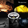 LumiTrail Rechargeable LED Headlamp with XPE COB Light