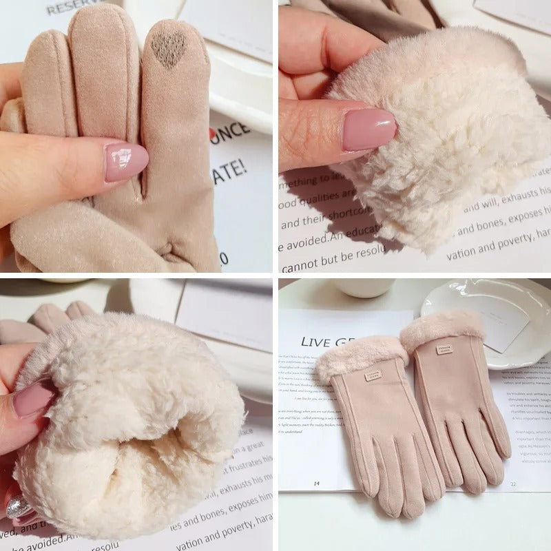 Women's Winter Plush Gloves