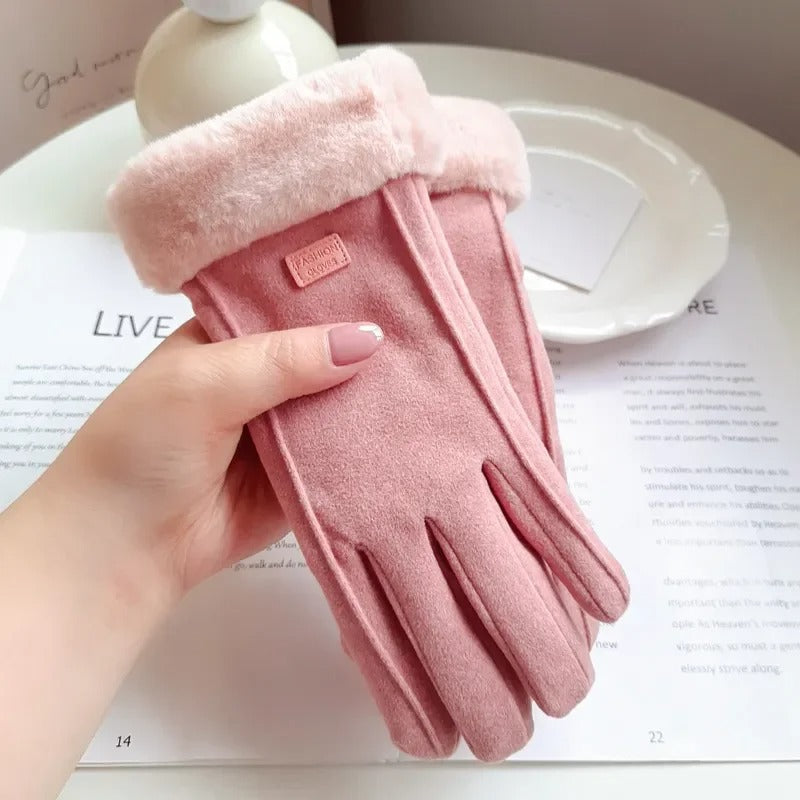 Women's Winter Plush Gloves