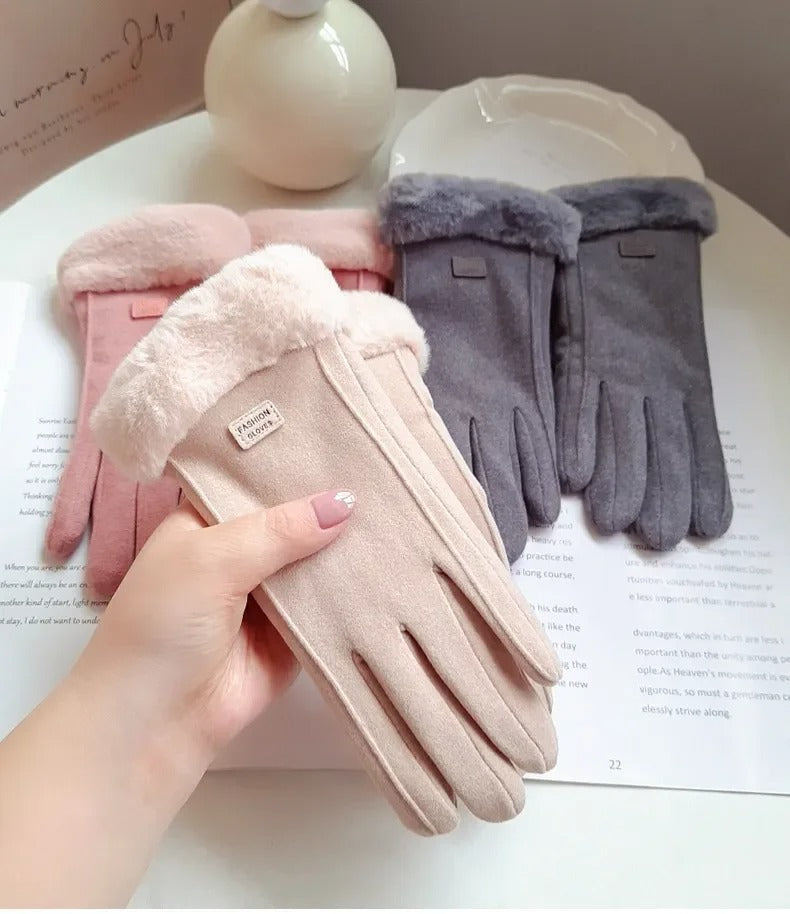 Women's Winter Plush Gloves