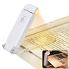 Mini USB Rechargeable LED Reading Clip Light  Adjustable Brightness, Portable & Eye-Friendly