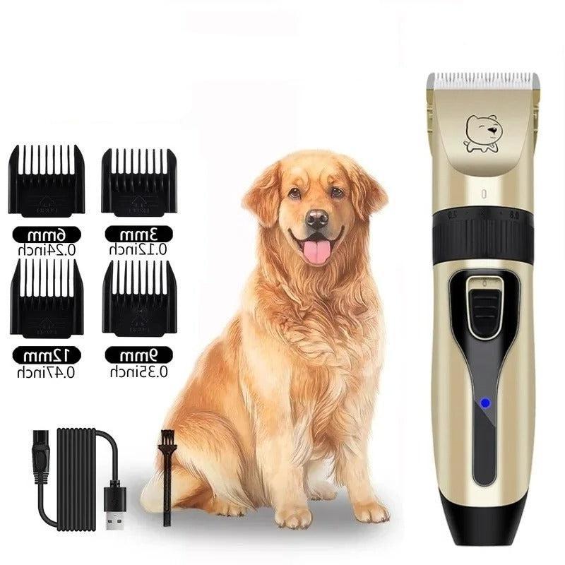 Professional Dog Grooming Clipper  USB Rechargeable Pet Hair Trimmer for Dogs and Cats