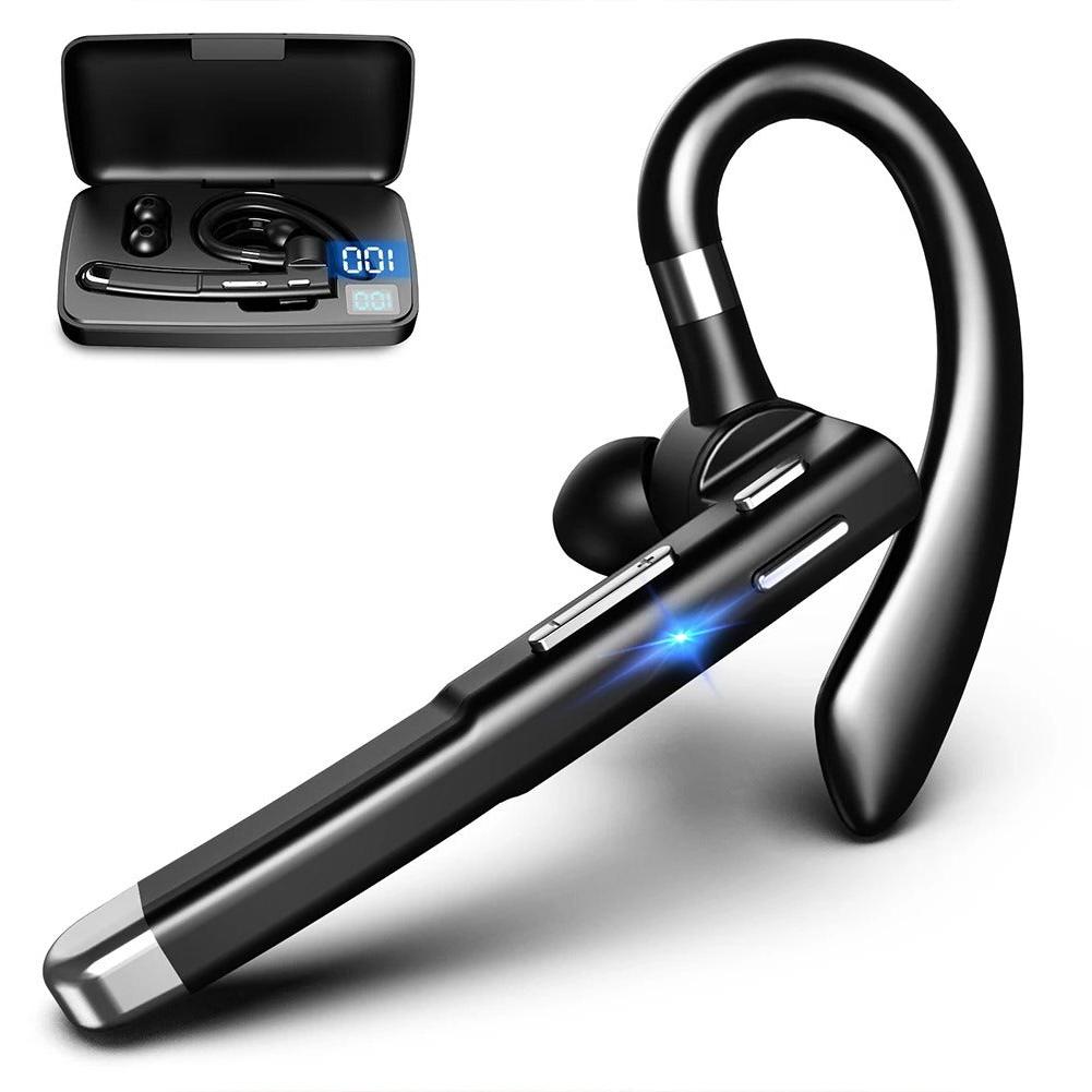 YYK 520 2nd Gen Wireless Bluetooth 5.1 Business Headset with Noise Reduction and Hands-Free Calling