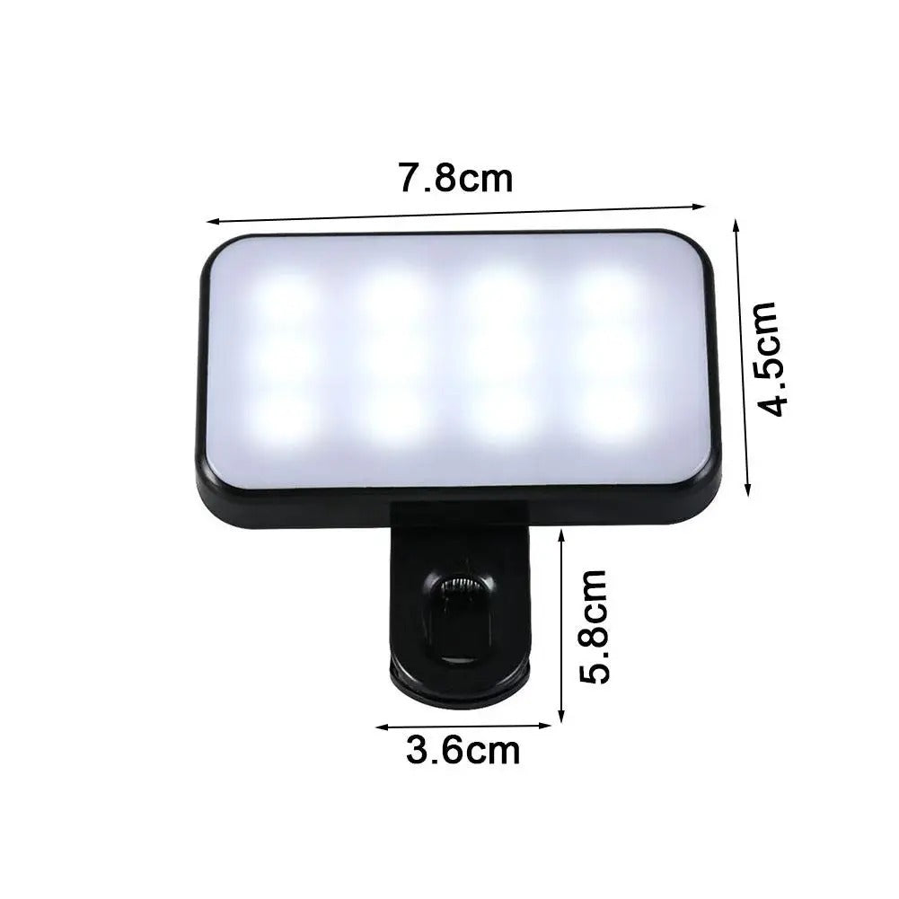 Portable Mini Selfie Light  Rechargeable