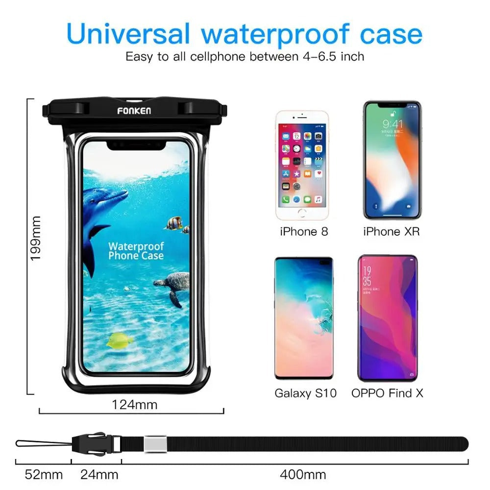 Full View Waterproof Phone Case