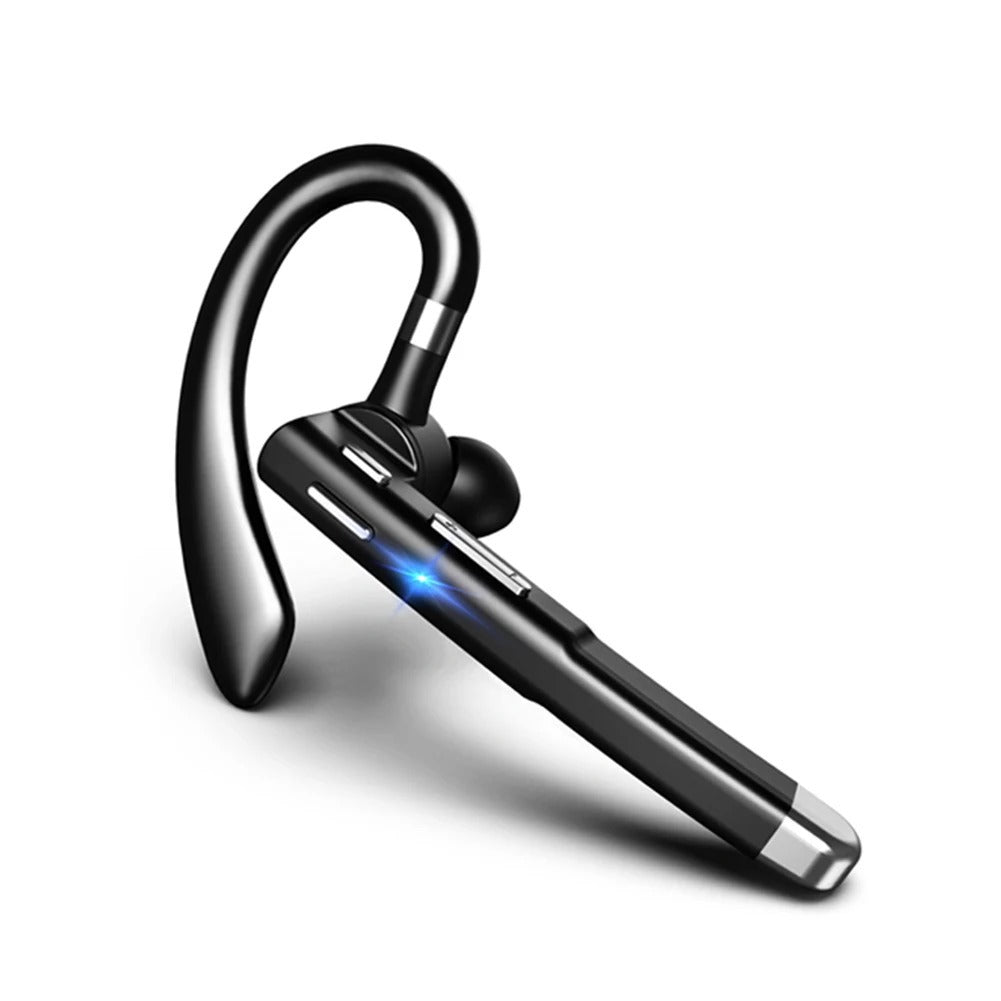 Wireless Bluetooth Business Headset with Noise Reduction and Hands-Free Calling