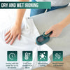 Mini Rotating Steam Iron  Handheld Garment Steamer for Wet & Dry Use, Portable Double Hot Steam Generator for Home & Travel