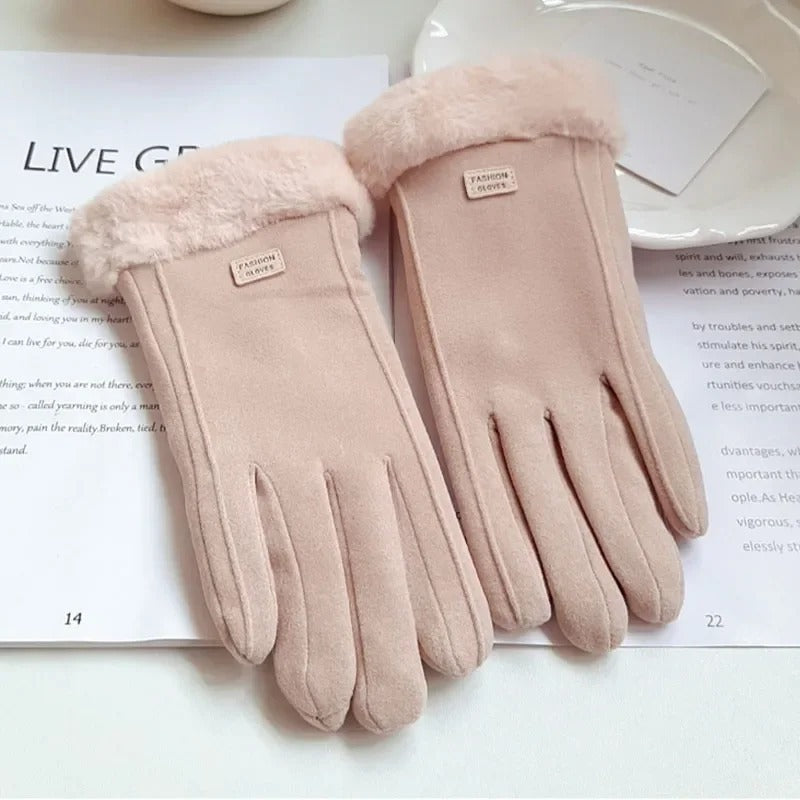 Women's Winter Plush Gloves