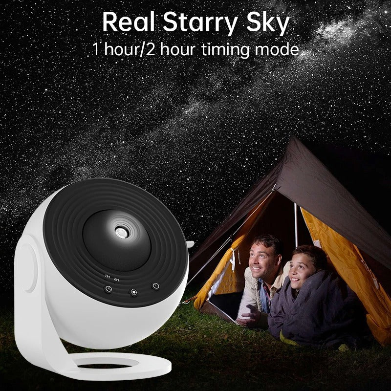 Galaxy Star Projector Night Light  360° Rotating Planetarium Lamp for Kids' Bedrooms, Weddings, and Valentine's Day Gifts